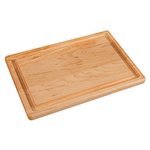 Utility/Cutting Board (With Grooves), Wood, 8 X 12"