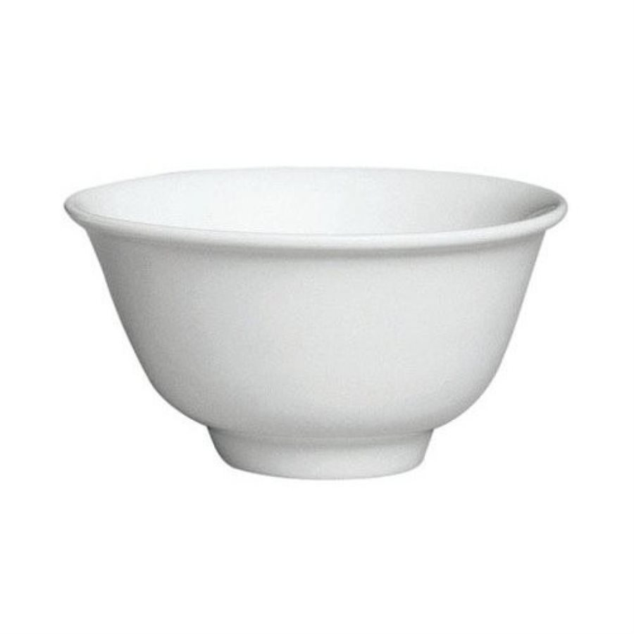 Bowl 6.5"/16Oz White Melamine