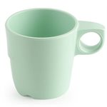 Tasse à café en mélamine, 285ml, verte