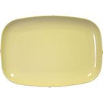 Assiette 13 X 9" Melamine Blanc