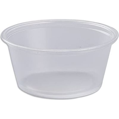 3.25OZ DISPOSABLE SAUCE CUP - PK OF 100