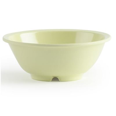 Round Melamine Bowl - 12oz Yellow