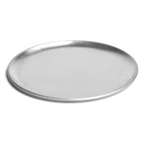 Pizza Pan, Aluminum, 6" Diameter