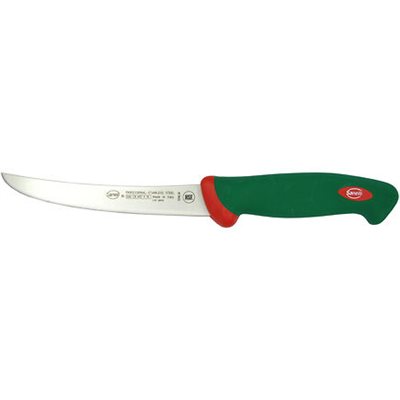 Knife, Boning, Curved, Stainless Steel, Antislip Grip, 7"