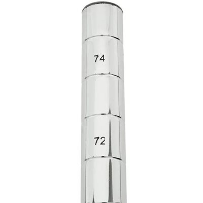 SHELVING POST, CHROME, 74"