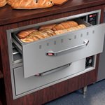 Warmer, Bread, Electric, 2 Drawers, 120 Volts