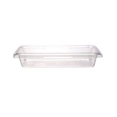 Cambro 12183CW135 Food Storage Box - 12" x 18" x 3 1/2", Clear