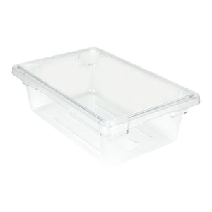 Cambro 12186CW135 Food Storage Box - 12" x 18" x 6", Clear