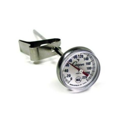 Thermomètre A Cadran A Espresso, Tige De 12.7 Cm, Agrafe Incluse