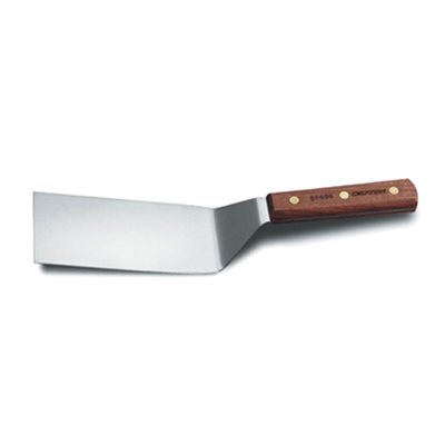 Turner (Solid), Stainless Steel Blade, Wood Handle, 6 X 3"