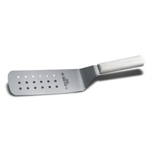 Turner, Perforated, Stainless Steel, Polypropylene Handle, 8 X 3"