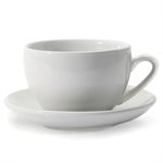 Jumbo Cup&Saucer/510Ml/Wh 2Pk