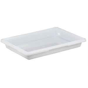 Cambro 18263P148 Food Storage Box - 18" x 26" x 3 1/2", White