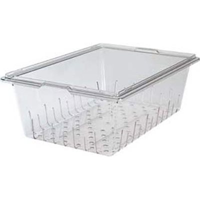 Boîte / Passoire, Cambro 18268CLRCW135 18 x 26 x 8 Po., Claire