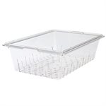 Boîte / Passoire, Cambro 1826CLRCW135 18 x 26 x 5 Po., Claire