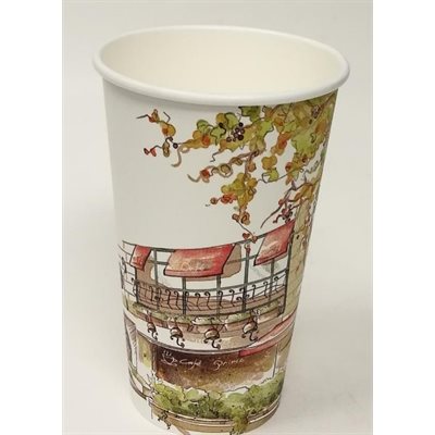 TASSE EN PAPIER JETABLE, 473ml, CAISSE DE 1000