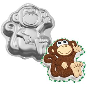 Pan/Mold (Cake), "Monkey" Design