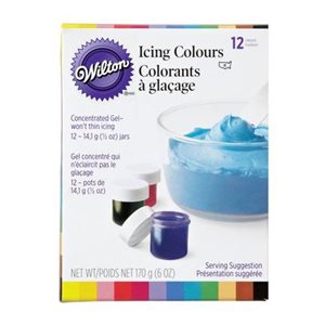 Icing Colors, Pack of 12 