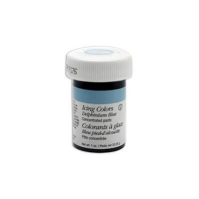 Icing Color, Delphinium Blue, 2.83g / 1 Oz