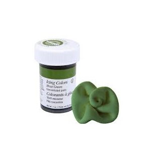 Icing Color, Moss Green, 2.83g / 1 Oz