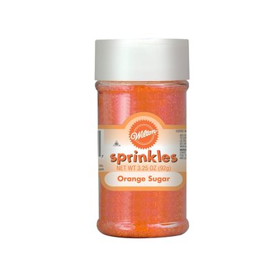 Sprinkles, Orange, 92g / 3.25 Oz