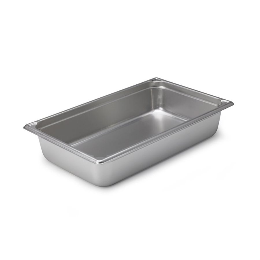 Steam Table / Food Pan, Full x 2.5" Deep, Anti-Jam, Heavy Duty