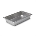 Steam Table / Food Pan, Full x 4" Deep, Anti-Jam, Heavy Duty