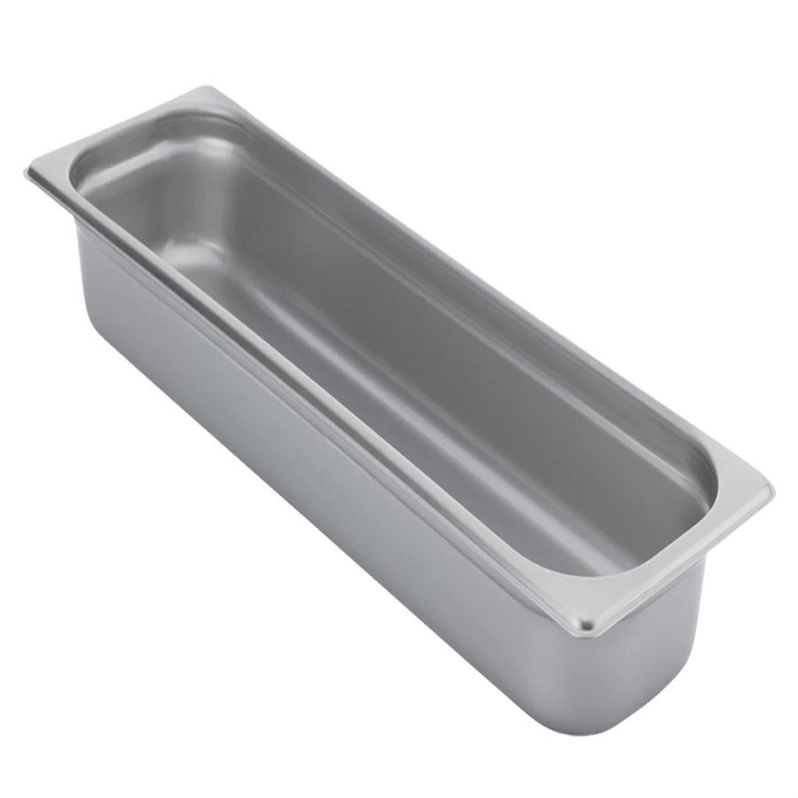 Long Steam Pan 6-7/16" × 20.75" , Stainless Steel, Half Size