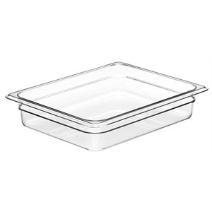 Cambro Camwear 22CW135 Récipient (Demi grandeur x 2.5 po)