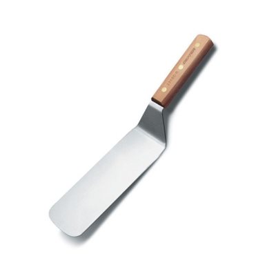 Spatule A Pâtisserie En Acier, Manche En Bois, 20 X 7.5CM