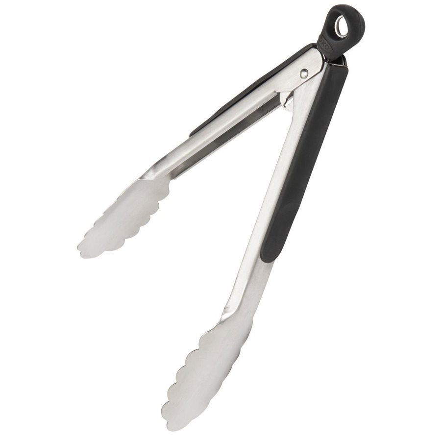 Locking Tongs, Stainless Steel, 9", "Oxo Good Grips"