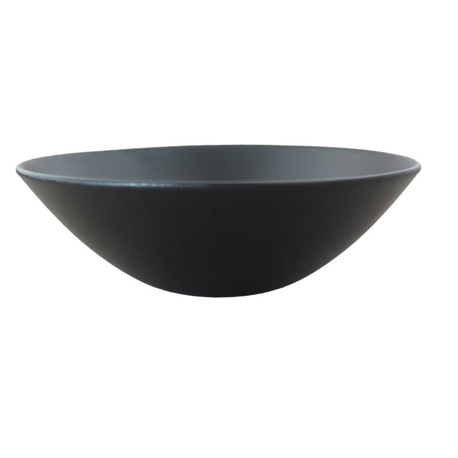 SOY BOWL 7 1/4" BLACK MATT