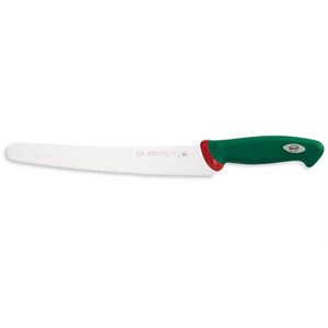 Knife, Pastry, Serrated, Stainless Steel, Antislip Grip, 10"