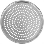 Pizza Pan, Aluminum, Perforated, 7" Diameter