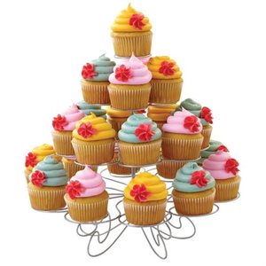 Stand, Cupcakes/Desserts, 23 Slots, 4 Tier, Metal