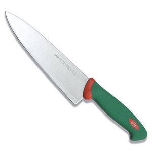 Chef Knife, Curved, Stainless Steel, 8.25" 