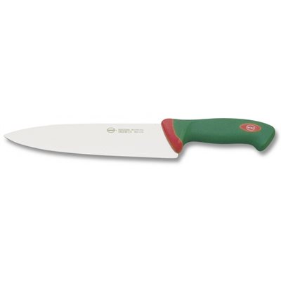 Couteau De Chef En Acier Inoxydable, Incurvé, Antidérapant, 24 CM