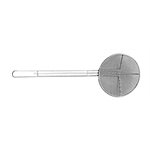 Skimmer, Round, Fine Mesh, Nickel Plated, 6.5" Diameter