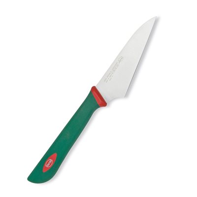 Knife, Utility/Paring, Straight, Stainless Steel, Antislip, 4"
