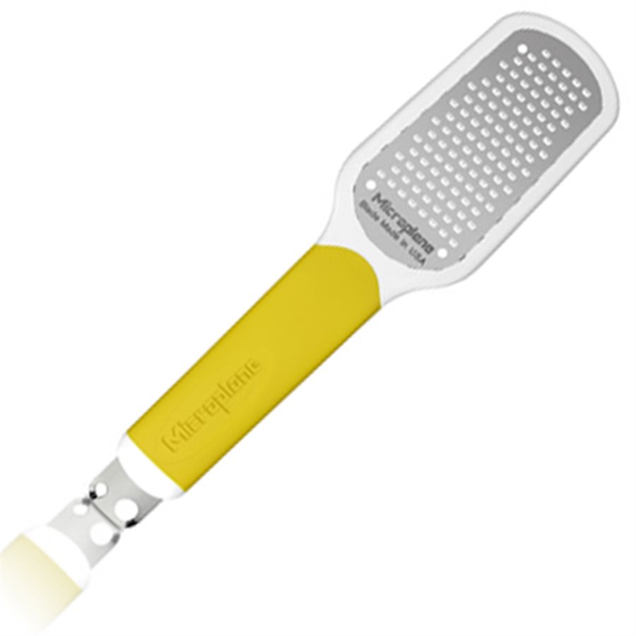 Râpe A Citron, 3 en 1, Manche Jaune, "Microplane Ultimate"