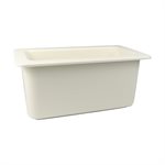 Cambro Food Pan, 1/3 Size x 6" Deep, White, "ColdFest"