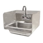 Hand Sink (With Faucet), Side Splashes Included