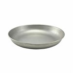 Coupe Plate 9-3/4" , Stainless Steel, Vintage