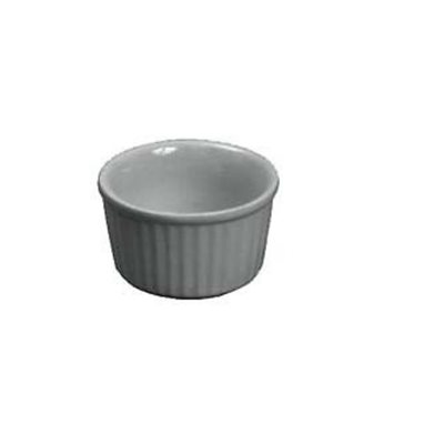 Ramekin, Ceramic, White, 3.5 Oz / 100 ML