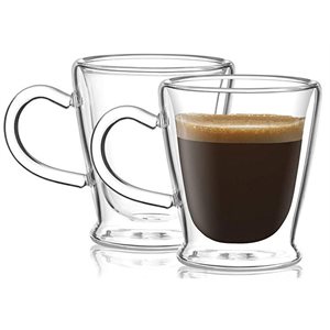 Thermax Double Wall Espresso Mugs (2 pc)