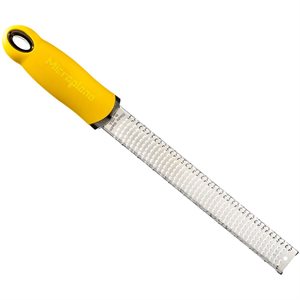 Zester/Grater, 12" Length, Yellow Handle, "Microplane Premium"