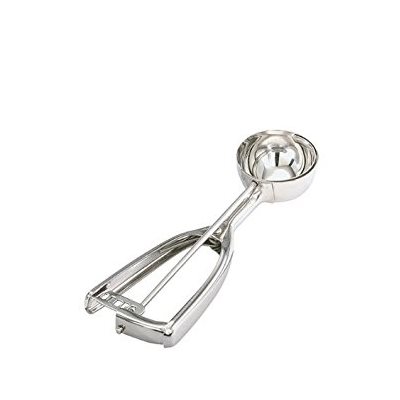 Disher, Size 30, "Squeeze Handle" Design, 1.25 Oz, Stainless Steel