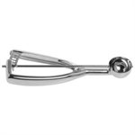 Disher, Size 70, "Squeeze Handle" Design, 0.5 Oz, Stainless Steel