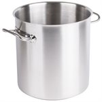 Stock Pot, Stainless Steel Aluminum, 12 Qt (11.1 L)