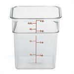 Boîte de Rangement, Cambro 4SFSCW135 4 Qt. Claire